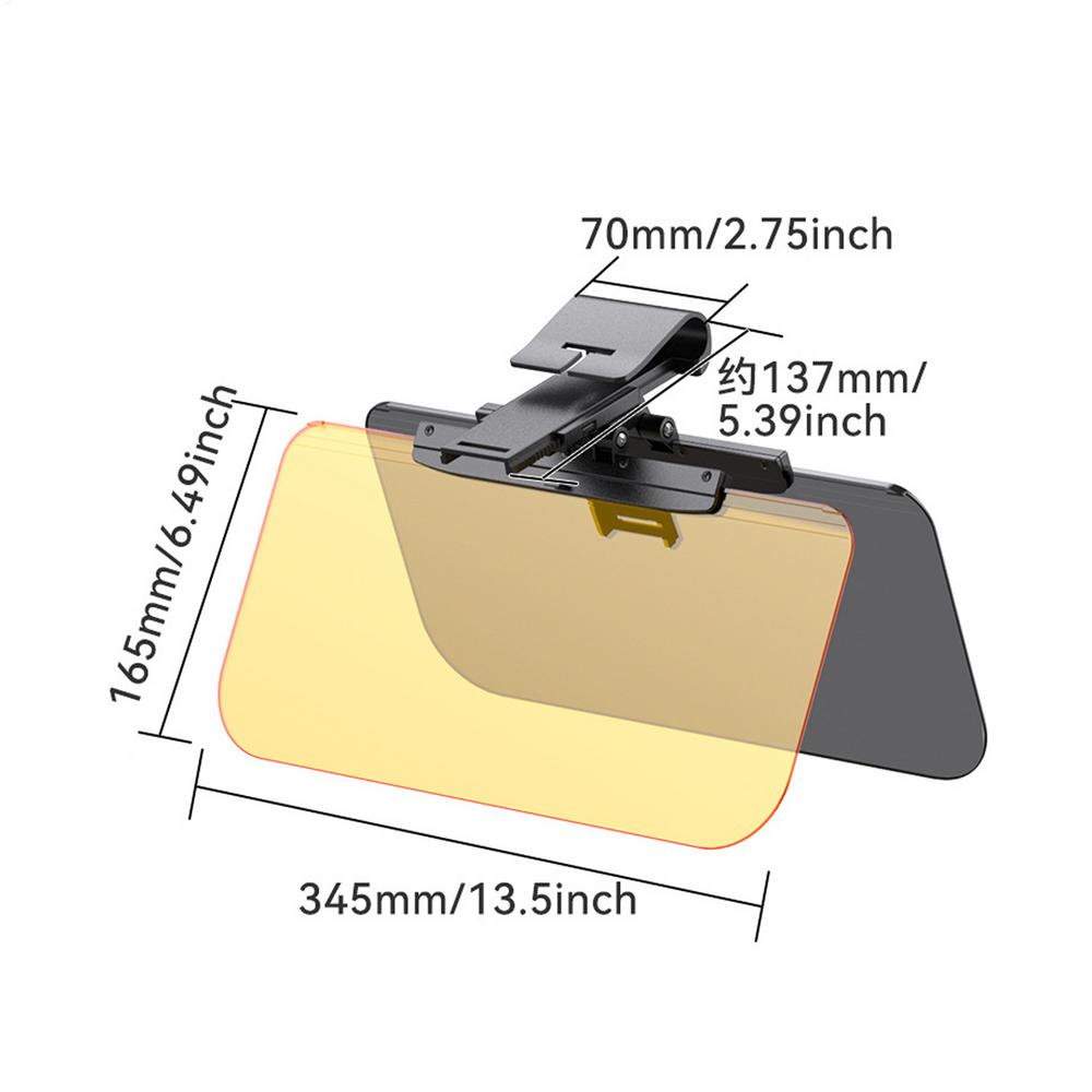 

Car Visor Strong-Light Blocking Rate Anti-Glare Car Visor Shield Mirror Anti-UV Goggles For Safe Driving Suv Driver Automotive