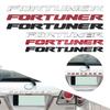 3D Chrome Silver/Black/Red ABS Car Front Rear Body Sticker Cover Emblem Fortuner Letter Logo Car Styling Accessories