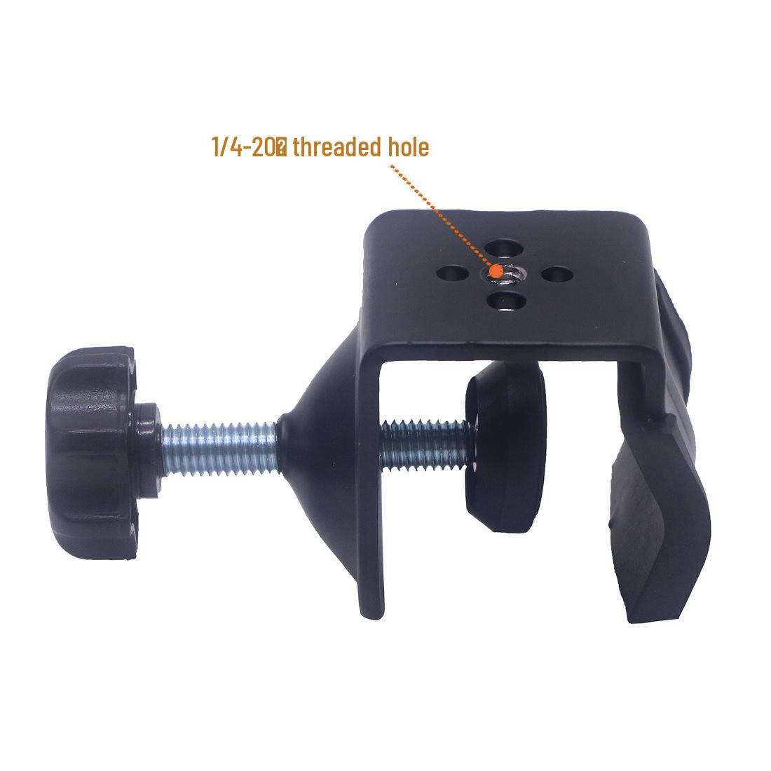 U-Shaped Multi-Functional Phone Clip with 360° Rotating Ball Head