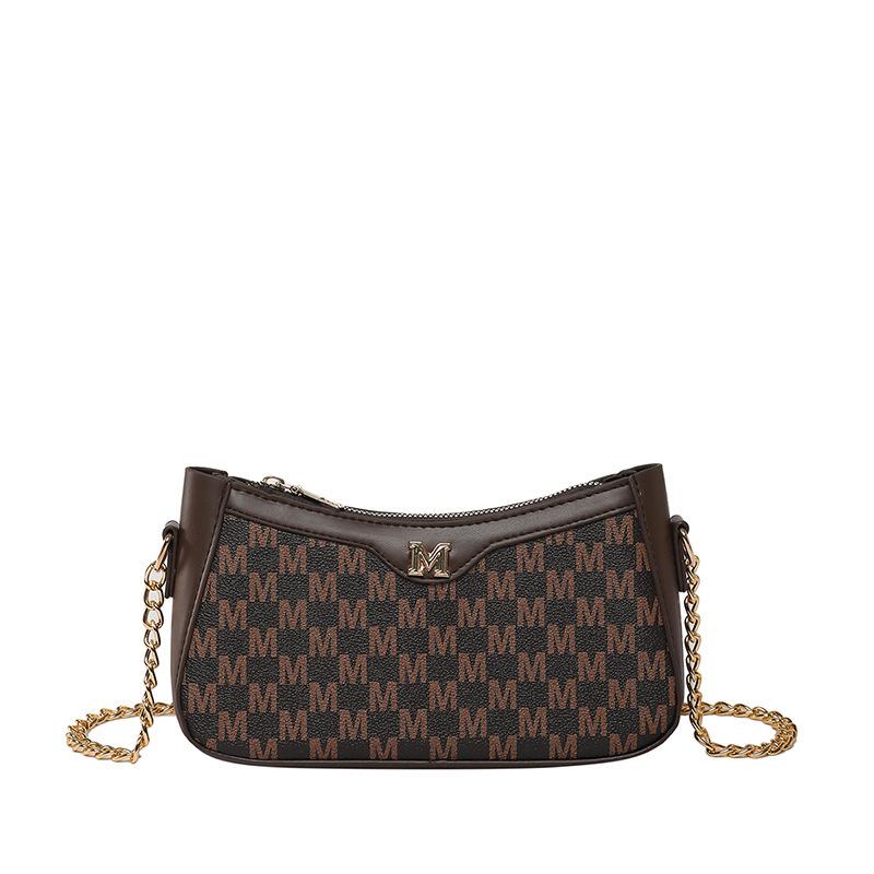 New trendy shoulder bag women's niche underarm bag commuting fashion simple oblique span small square bag