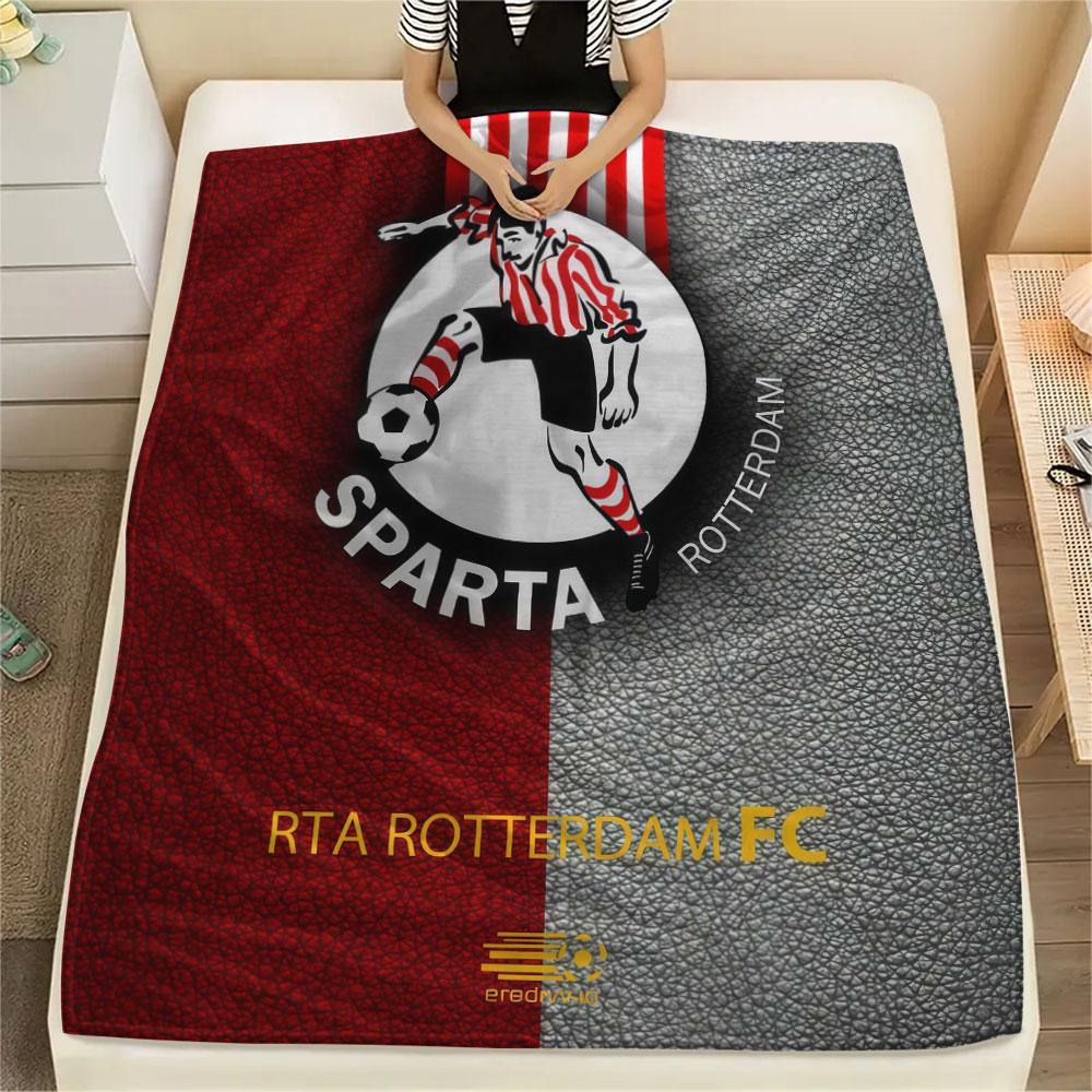 Sparta Rotterdam Blanket, High quality Comfortable for All Seasons, Home Decor, Warmth and Comfort