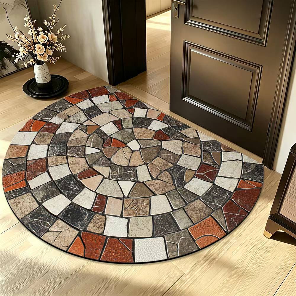 Geosoft Sila Mud Water Absorbing Anti-Slip Floor Mat, Suitable for Entrance, Bathroom and Corridor Carpets