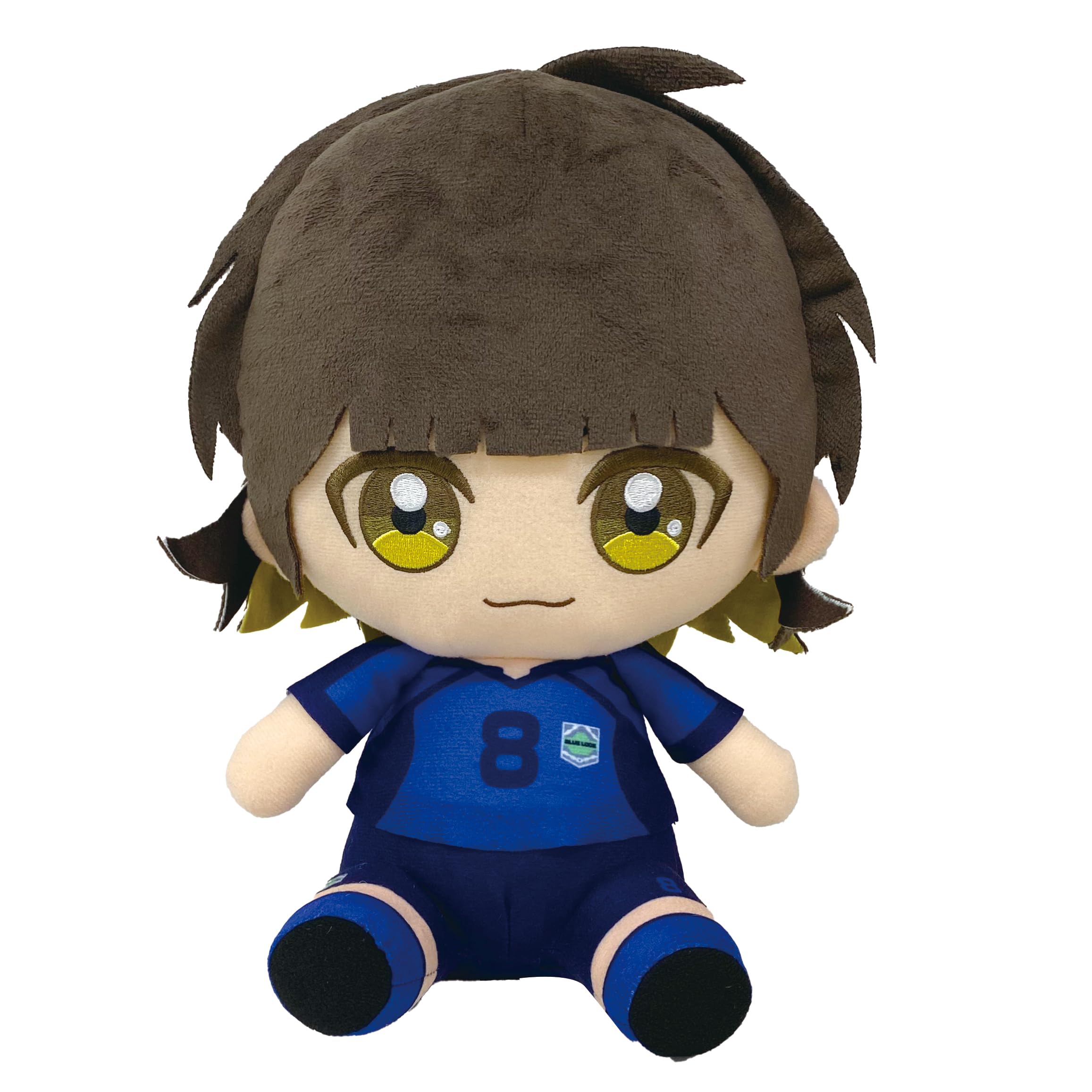 

Bandai Namco Nui Blue Rock Hachiraku Kai Chibi Плюшевая игрушка БОЛЬШАЯ