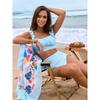 2025 New Lotus Leaf Split Bikini Swimsuit Flyedge Design Fashionable Swimwear for Women