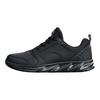 Anta Leather Breathable Lightweight Low-Top Running Shoes Men Sneakers Black 91815522-9