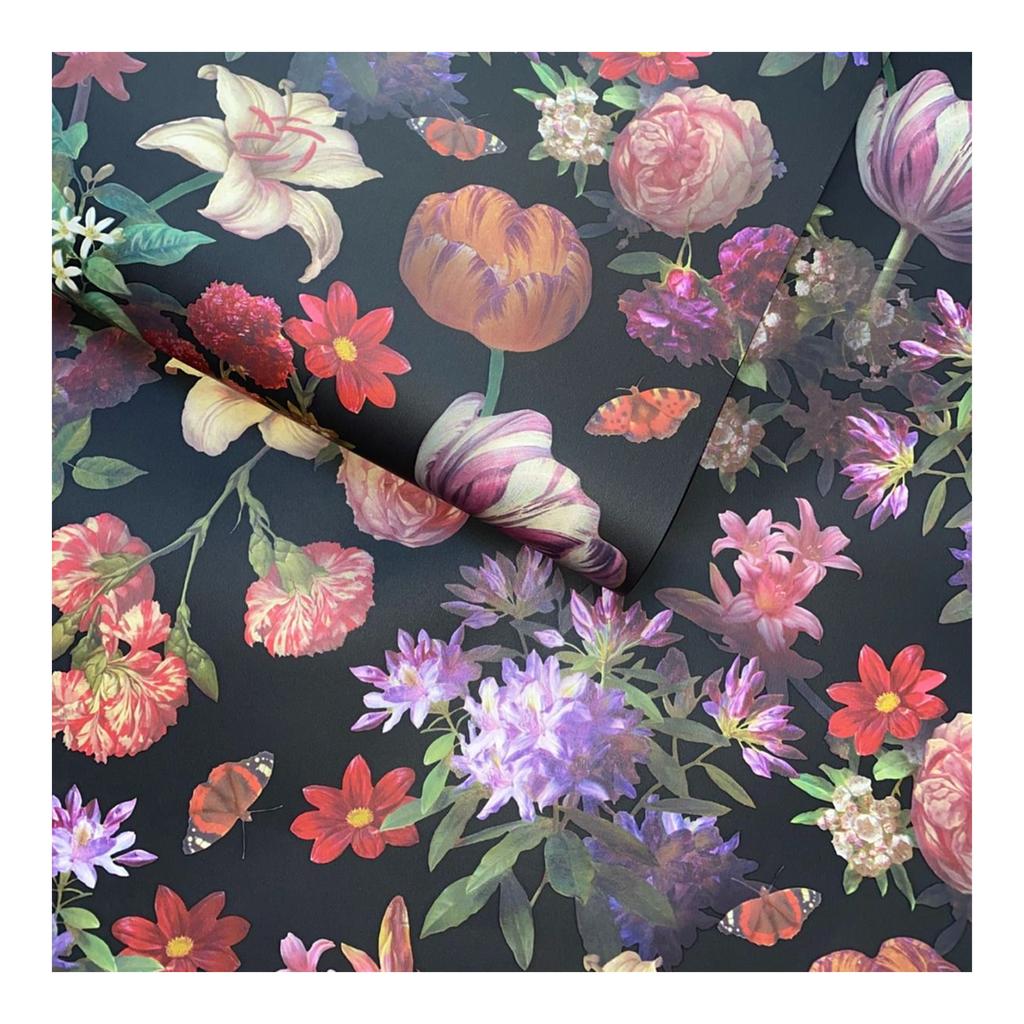 World of Wallpaper Brigette Blumentapete