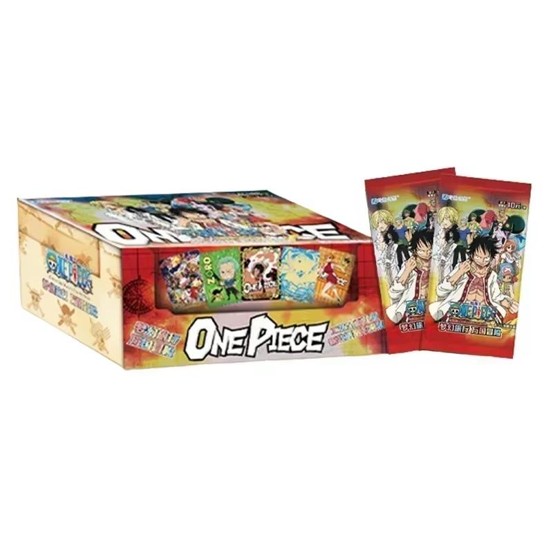 Genuine One Piece Endless Treasure 4 Anime Collection Card Booster Box Series Rare SXR SSP Card Toy Children's Birthday Gift