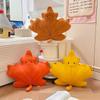 Creative Ginkgo Maple Leaf Pillow Plush Toy Doll Leaf Doll Girls Bag Keychain Pendant Ragdoll