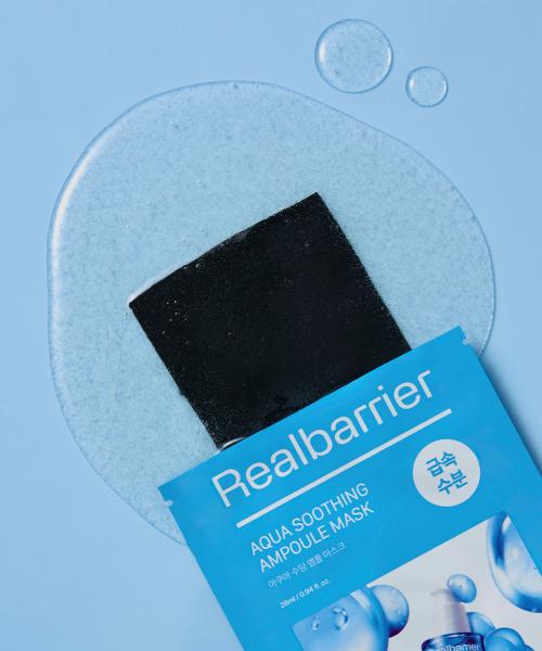 Real Barrier Aqua Soothing Ampoule Mask 10 Sheets