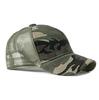 Unisex Camo Trucker Hat Summer Breathable Mesh Baseball Cap Outdoor Tactical Military Style Sun Shade Peaked Hat Casual Snapback