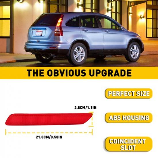 For 2010-2011 Honda CR-V CRV Rear Bumper Light Reflector Lamp Case Right Side EV