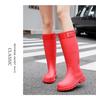 Women's Thickened High-Top Waterproof Rain Boots with Non-Slip Velvet Lining