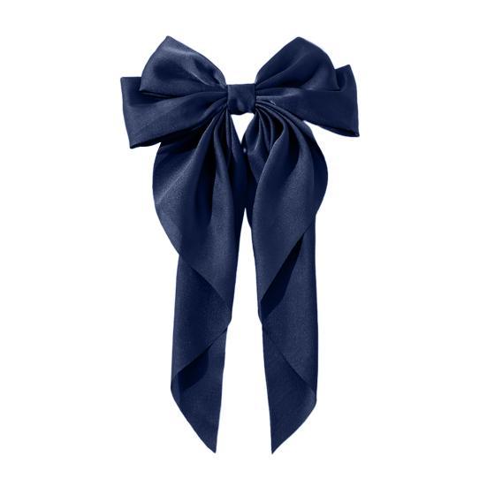 Hairpin Bright Color Large Bow Decor Hair Clip Women Lightweight Hair Accessories Daily Party Wedding Use