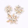 Water Drop Rhinestone Flower Leaf Alloy Fashion Bow Tie & Shoe Ornament Accessory.