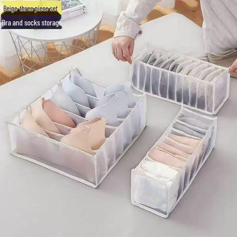 Přihrádkový organizér zásuvkového typu na džíny, oblečení, spodní prádlo a ponožky