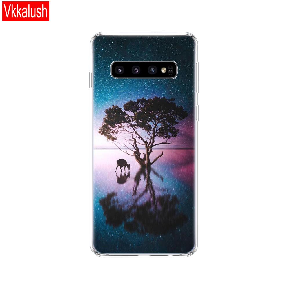 Pro Samsung Galaxy S10 Pouzdro S10Plus Pouzdro Silikonový tpu Kryt Telefon S10 E Pouzdro na Pro Samsung S10 Plus G975F S 10 SM-G973F Pouzdro