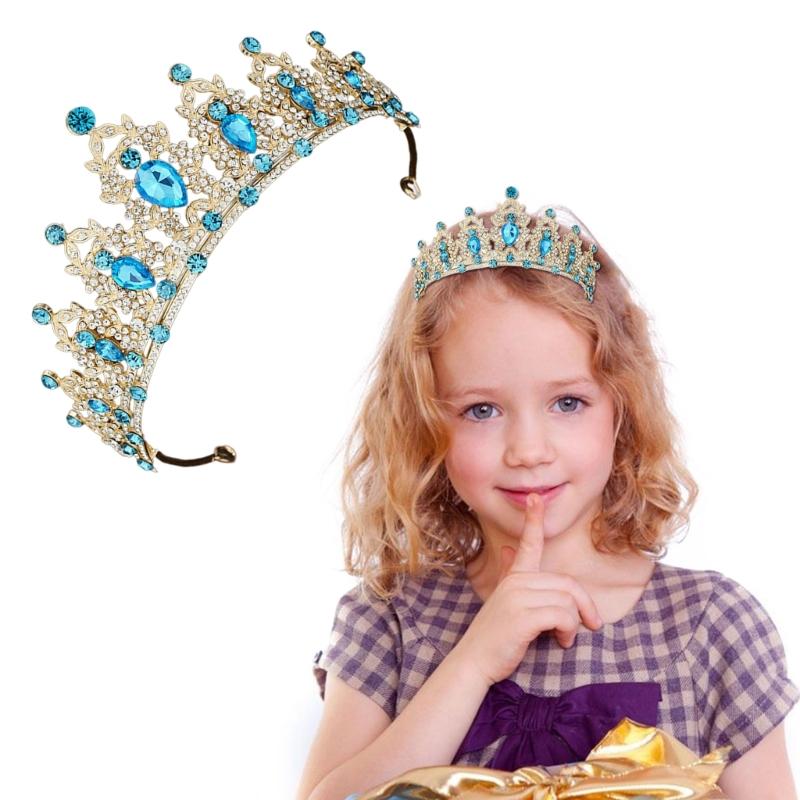 Hochzeit Haar Tiara Kristall Brautkrone Kopfschmuck Modisches Haarband Stirnband Haarschmuck Kopfschmuck Geschenk