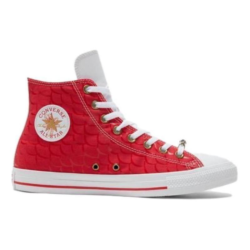 Converse All Star High Top Canvas Shoes Unisex Red