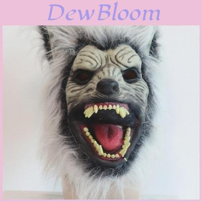 Lighted Wolf Head Mask With Claws For Halloween Costume And Cosplay