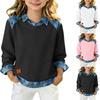 Children's Fashionable Long-sleeved Loose Top