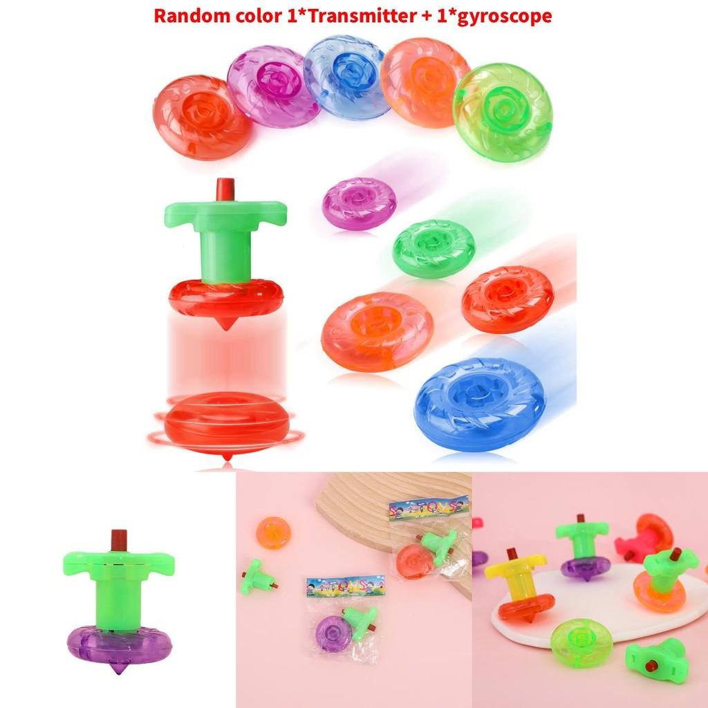 Classic Kids Transmitter Gyroscope Set Toy With Launching Mechanism For Children And Collectors