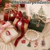 Christmas Keychains Pendants Mixed DIY Jewelry Making Set Women Kids Handmade Earrings Necklaces Bracelets Craft Party Supplies