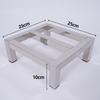 Durable Metal Rack Shelf Storage Stand Stainless Steel Floor Rack for Office Basement Supermarket Shop