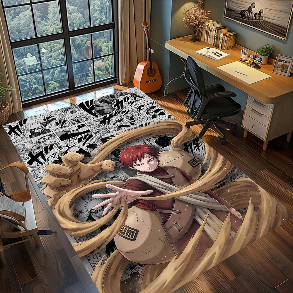 Naruto anime character Carpet for Living Room Bedroom Home Decor Cool Movie Mat Play Floor Mat