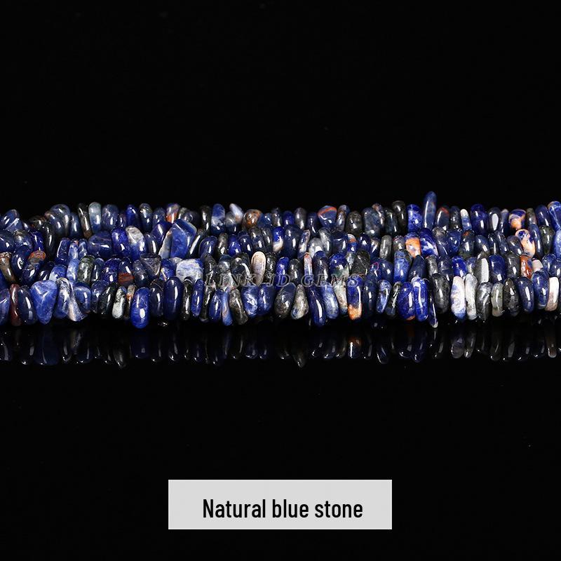 8-10mm Middle Hole Crushed Stone Beads for DIY Jewelry, Bracelets, Necklaces 