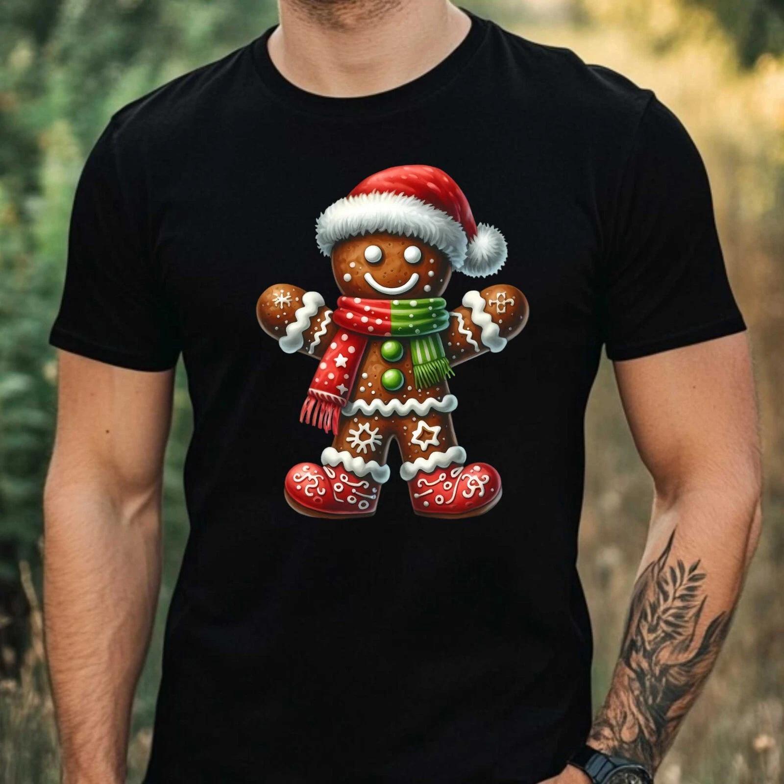 T-Shirt Herren Lustige Weihnachten Motiv Baumwolle Größe XS bis 5XL XL