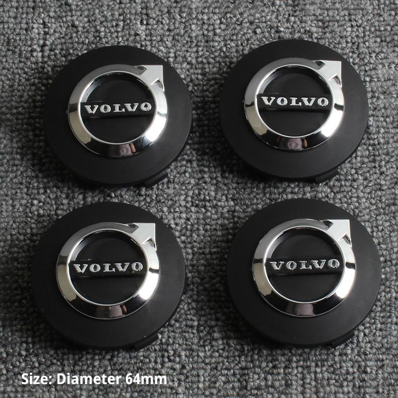 4 Piezas Tapa Central Original de Rueda de Coche Para Volvo Xc60 Xc90 V40 V60 S60 XC40 V50 V90 S80 C40 V70 XC70 C30 EX90 C70 Rdesign