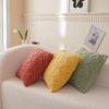 1pc, Soft  Plush Geometric Style Cushion Cover With Double Sided ,Home Decor, Bedroom,Living Room,18'' *18''/45cm* 45cm, No Pillow Core