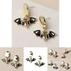 Halloween Bat Earrings With Alloy Material For Women Fashion Jewelry Gift