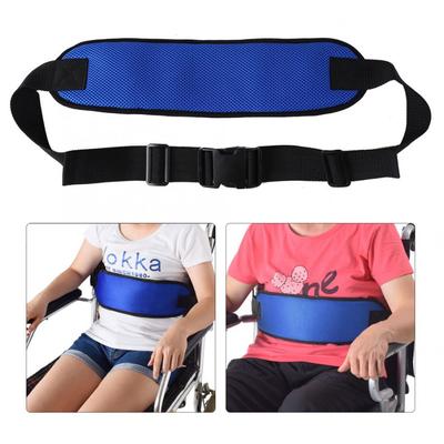 Breathable Adjustable Wheelchair Seat Belt Cushion Safety Harness Straps for Elderly Patients Comfortable Braces Supports