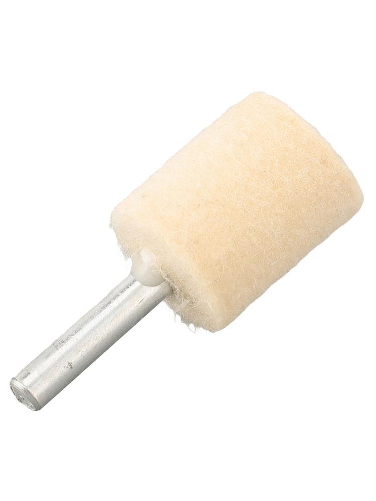 Multi Size Wool Felt Buffing Wheel with 6mm Shank for Diverse Applications