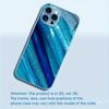 Light blue Dark blue Man Protect PhoneCase Glass PhoneCase for iPhone 17 16 15 14 13 12 11pm Pro Plus Dropresistant cellphone