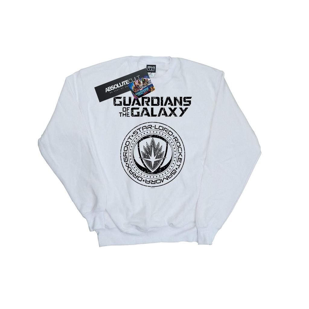 Marvel Mens Guardians Of The Galaxy Vol. 2 Distressed Seal Sweatshirt