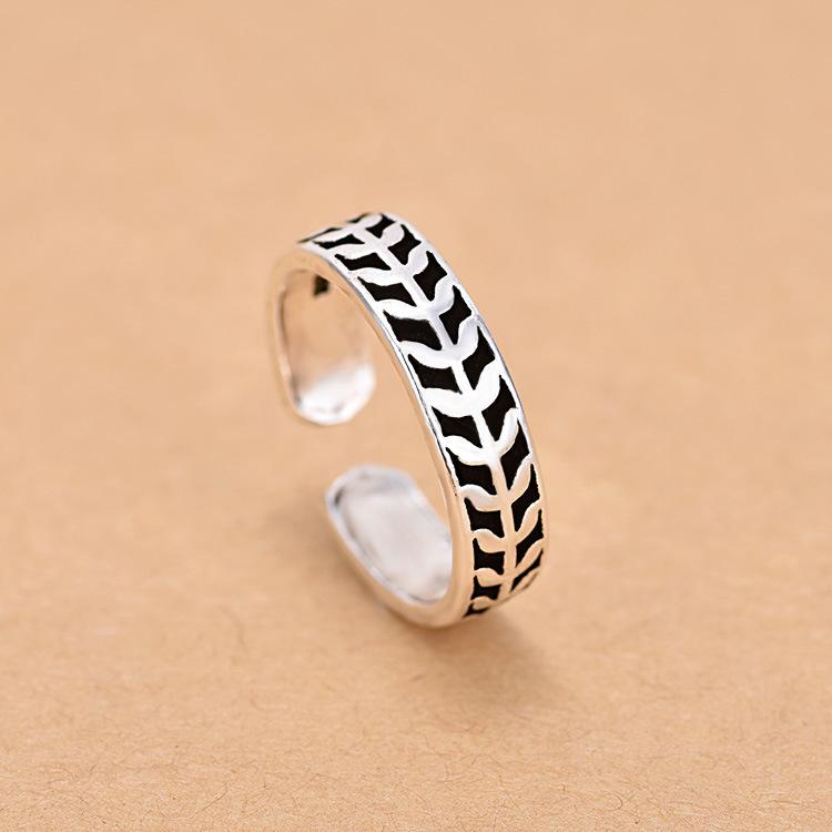 Opening Vintage Ring Female Simple Cold Wind Adjustable Index Finger Ring Small Fresh Personalized Finger Ring