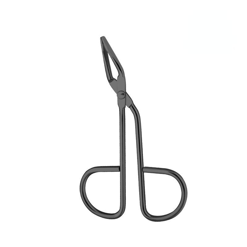 Pince à épiler à sourcils en acier inoxydable Pince à épiler à sourcils coudée Pince à épiler pour épiler les poils du visage Pince à épiler pour le nez Pince à épiler pour les lèvres Pince à épiler à sourcils Pince à épiler à sourcils