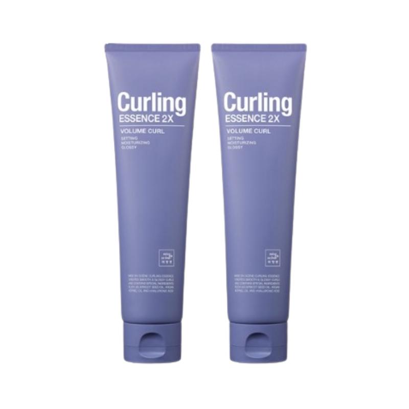 Mise en Scène Curling Essence 2X Volume Curl Cream | Korean Curl Enhancer for Wavy & Frizzy Hair