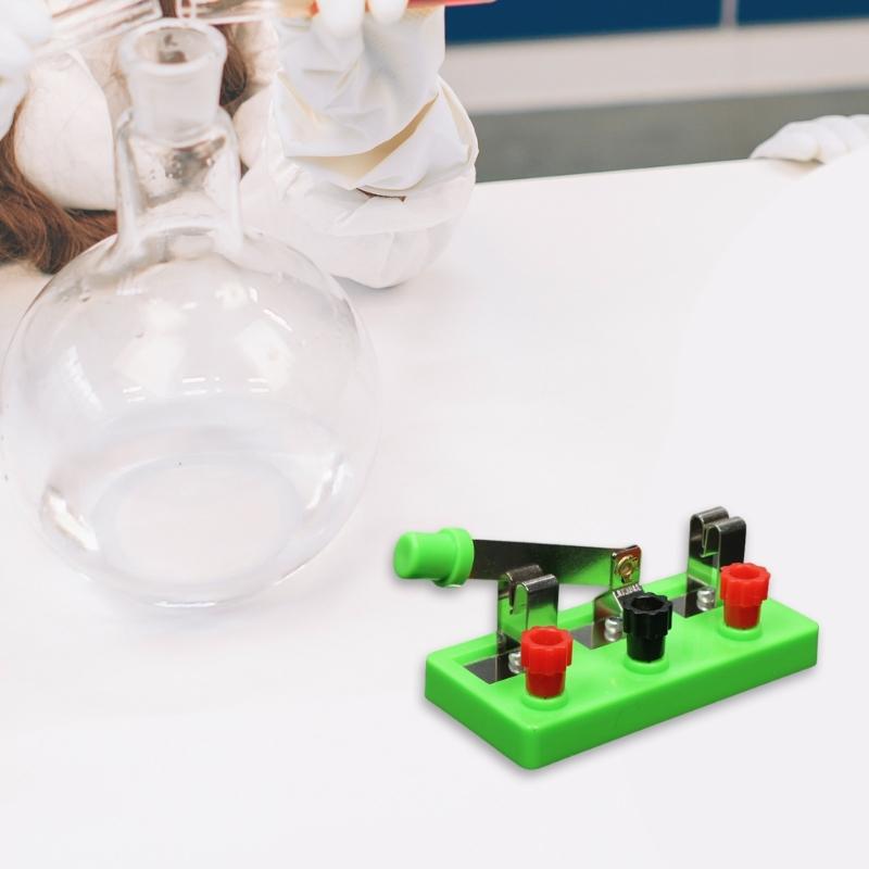STEM  Single Poles Double Throw Switch Physics Experiment Aid Physical Electricity Experiment Laboratory Learning Kits