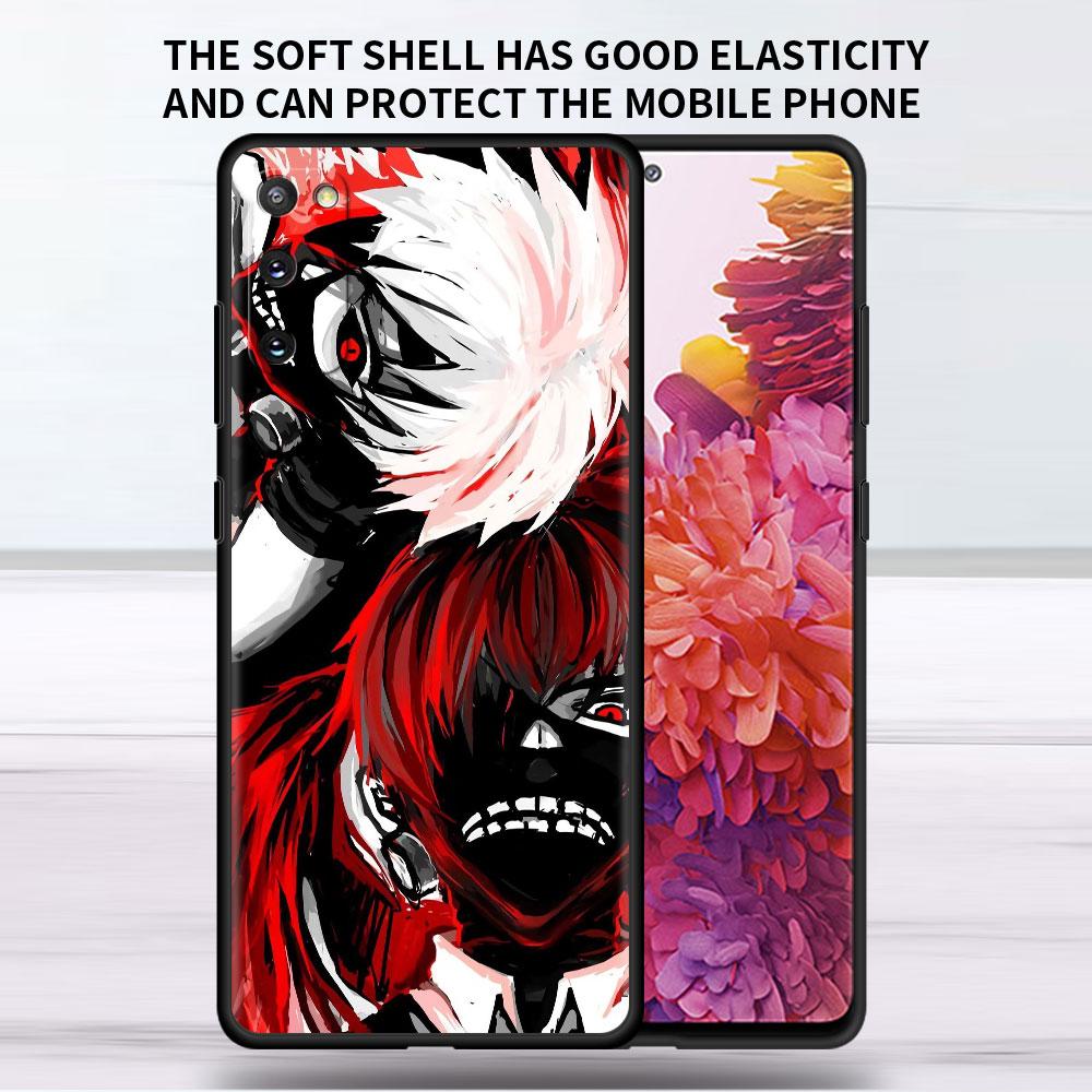 Мягкий чехол для Samsung Galaxy Note 20 Ultra 10 Plus Lite A50 A70 A20 A40 A20e 9 8 A60 A10e Funda, чехол для телефона в стиле аниме «Токийский гуль» Samsung A70