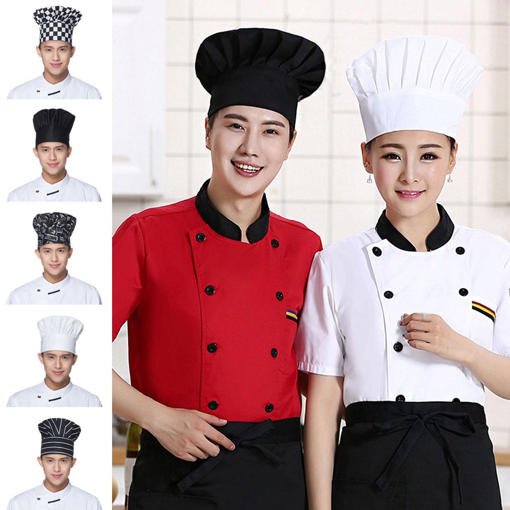 2025NEW Adjustable Catering Cook Hat Chef Kitchen Work Cap for Food Service Hotel Restaurant Canteen Household Cooking