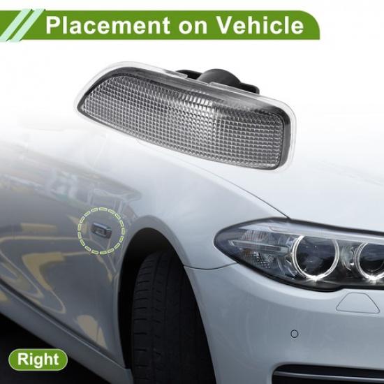 1 Pcs Car Right Side Marker Light Cover For VOLVO S60 2001-2009 No.30722642