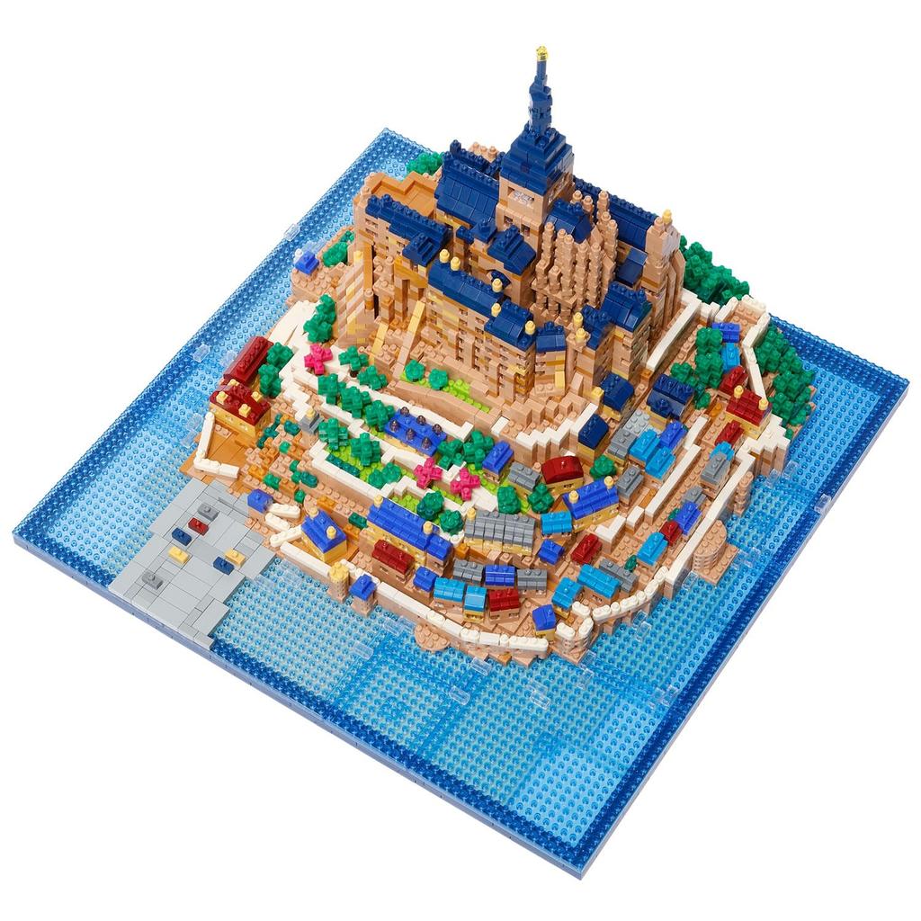 Kawada Nanoblock Mont Saint Michel Deluxe Edition X 28 X 28cm 12 Years Old and Up Interior Hobby 20.6 NB-059
