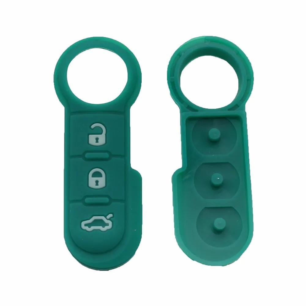 Cocolockey 3 кнопки Викидний корпус ключа для FIAT 500 Bravo Croma Doblo Ducato Fiorino Linea Panda Grande Punto Scudo