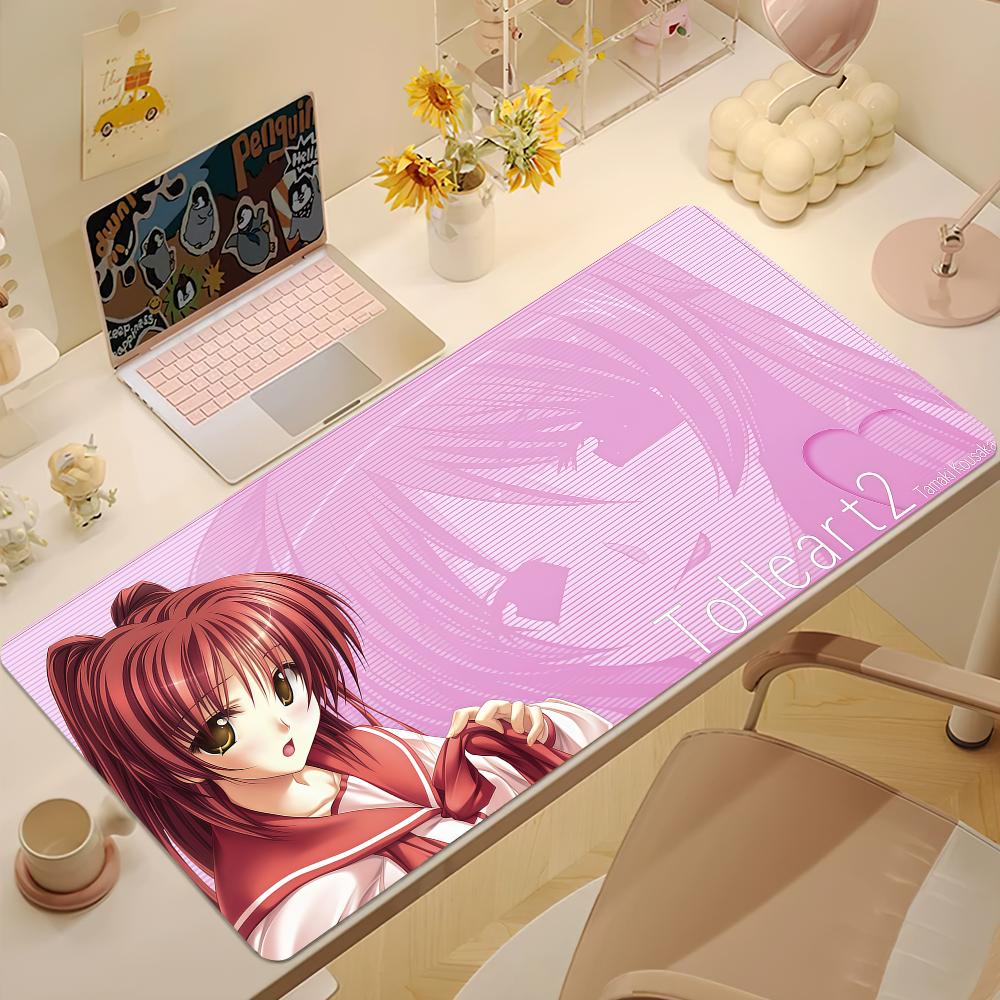 game anime girl Kousaka Tamaki To hHeart Mouse Pad Large Nonslip Lockedge Desktop Computer DeskMat Keyboard MousePad Student