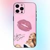 Sabrina Caprenter Phone Case For iPhone17,16,15,14,13,12,11 Plus,Pro Max Soft Black Cover