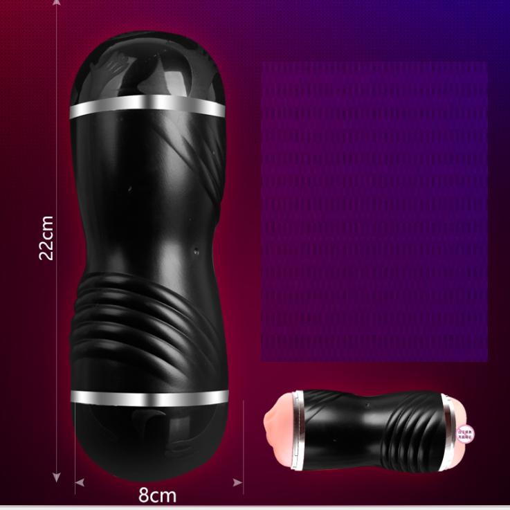 Masturbator kopp mannlig onanist realistisk oral blowjob kunstig vagina lomme fitte
