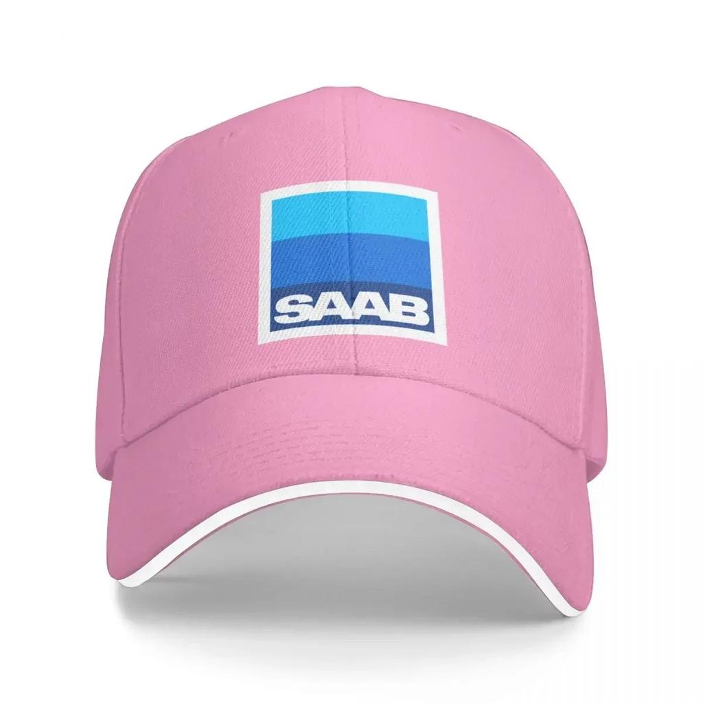 SAAB 3 Colors Baseball Cap Bobble Hat Hat Luxury Brand Hip Hop Hats Man Womens